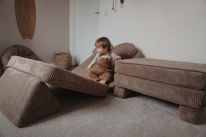 Shappy Play Sofa Corduroy Chocolate
