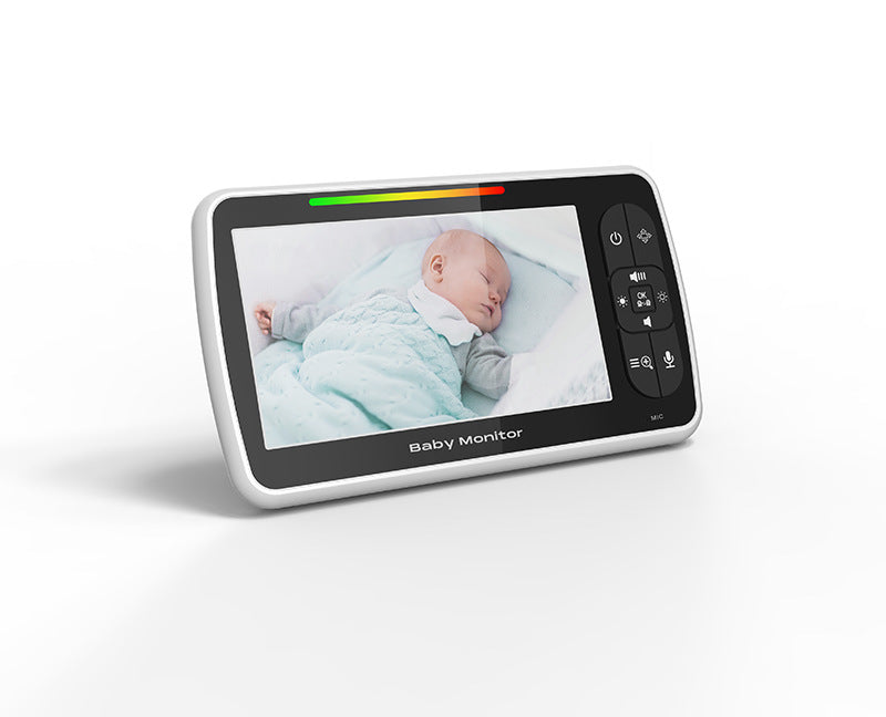 Baby monitor med Skärm – 5" HD, Nattseende & Tvåvägsljud