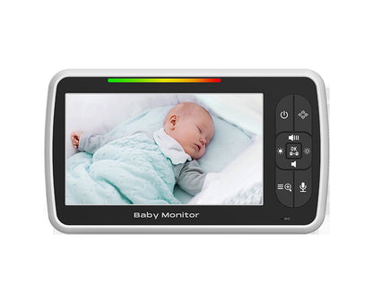 Baby monitor med Skärm – 5" HD, Nattseende & Tvåvägsljud