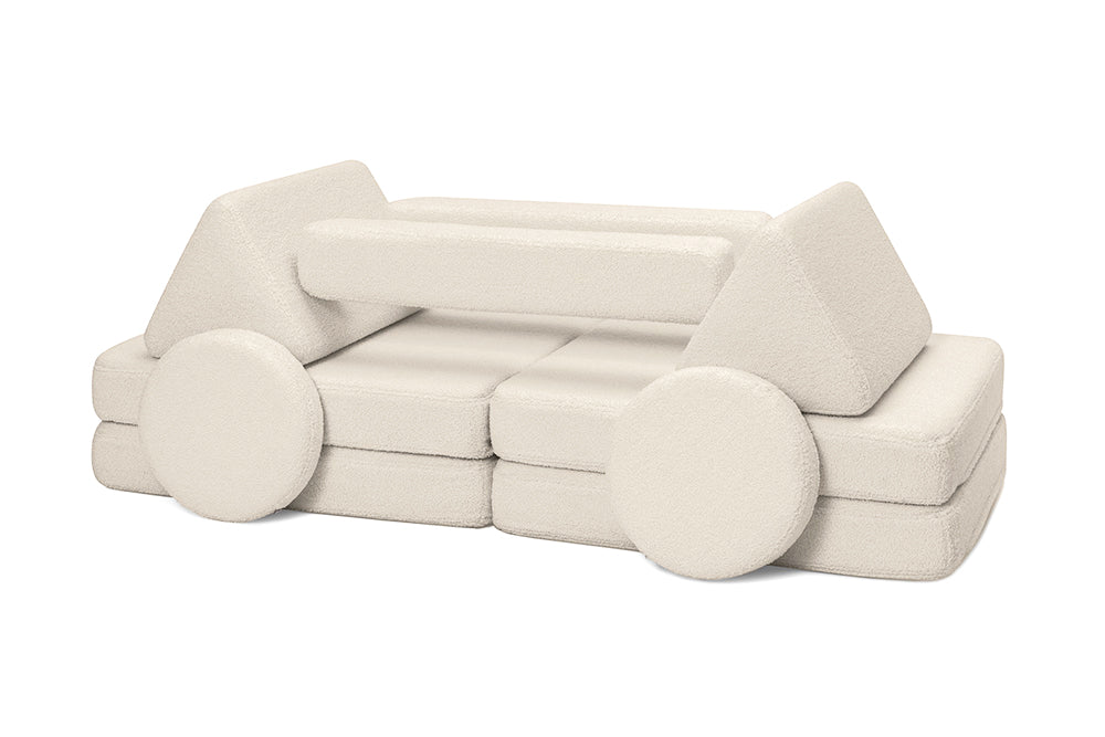 Shappy Play Sofa Original Teddy Soft Cream