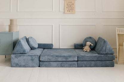 Shappy Play Sofa Pure Corduroy Sky Sugar