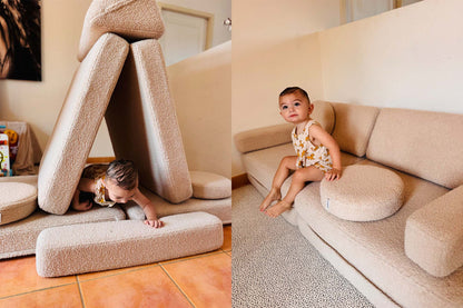 Shappy Teddy Play Sofa Light Beige