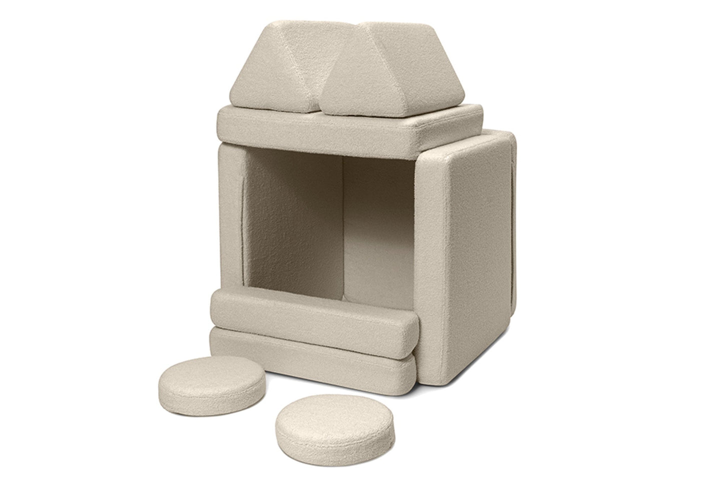 Shappy Teddy Play Sofa Light Beige