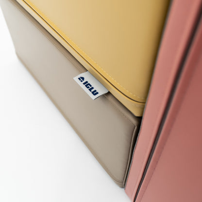 Soft Play 6 Foam Block Set - Pastel Pink Explorer