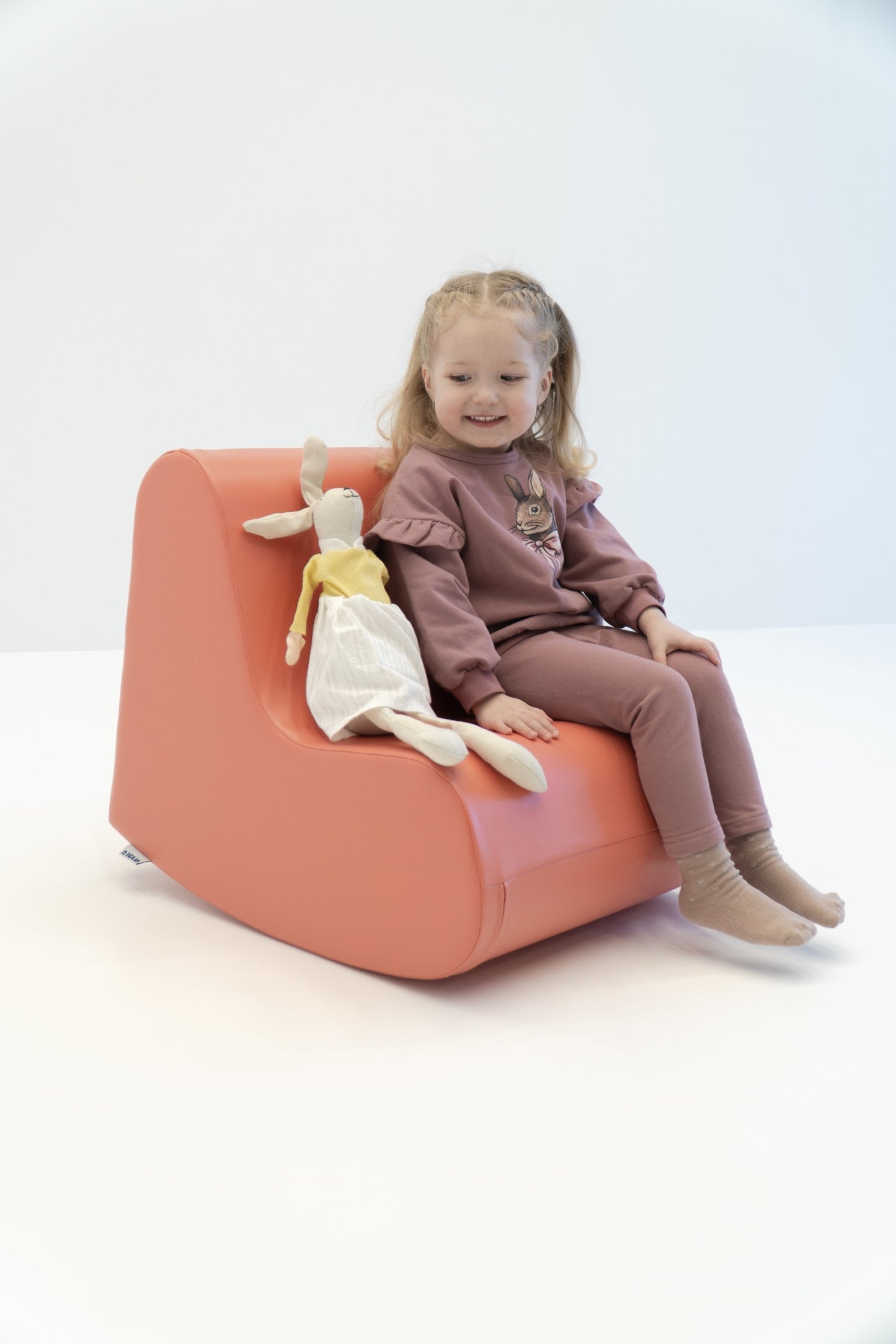 Rocking Chair - Salmon